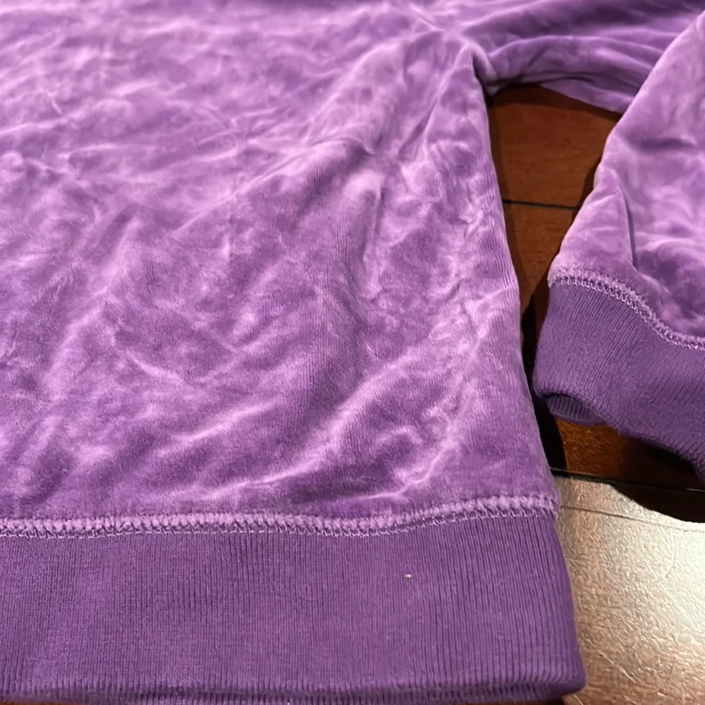 Ralph Lauren Polo Velour Hooded Zip up Jacket with Pockets Size 6X